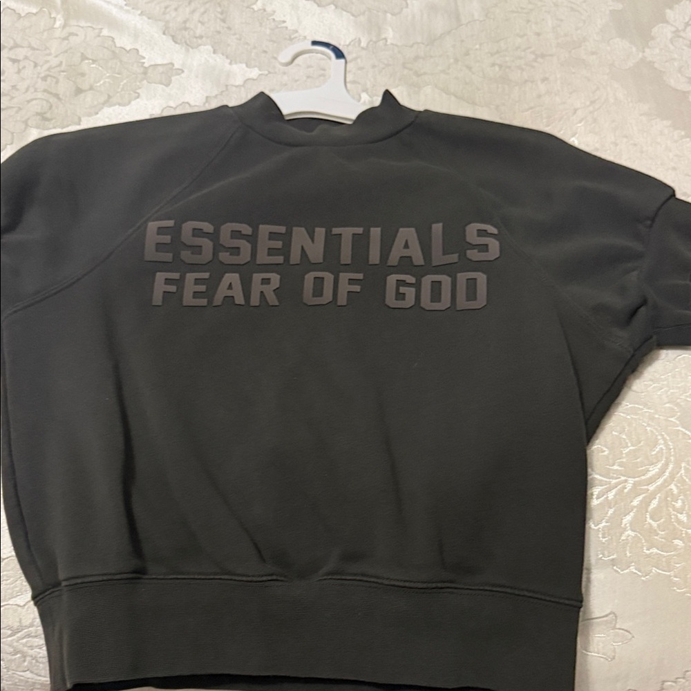 Fear of God Essentials Charcoal Sweatshirt